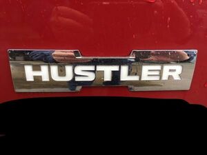 ^ new goods Suzuki Hustler original emblem white 
