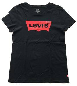 Красота Levi's Big Logo Dekarogo Ladies T -French рукав левис соленый высококачественный материал Yanagi 5236