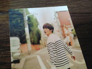 ［同梱可］★Hey! Say! JUMP☆知念侑李⑤★Myojyo_PIN-UP Card☆サイズ：縦9.8㎝×横5.5㎝★ピンナップカード（1枚）