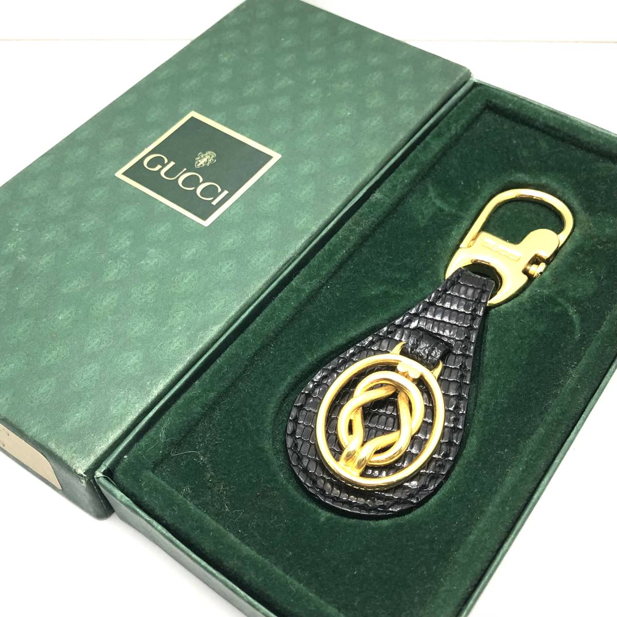Yahoo!オークション -「gucci)オールドグッチ」(キーホルダー Yahoo!オークション -「gucci)オールドグッチ」(キーホルダー