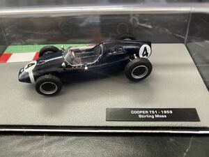 クーパーT51 スターリン　モス　1959年　1/43 - Deagostini F1マシンコレクション　デアゴスティーニ