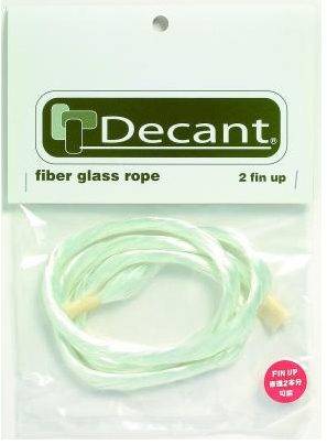 デキャント デカント(DECANT) FIN GLASS ROPE フィンロービングロープ&#34;【リペアの必需品です。フィンアップに！】キャンプスノーピーク