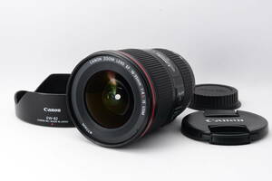★美品★　キャノン　Canon 広角ズームレンズ EF16-35mm F4L IS USM フルサイズ対応 EF16-3540LIS