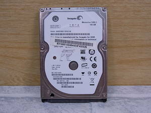 △C/238●シーゲート Seagate☆2.5インチHDD(ハードディスク)☆160GB SATA300 5400rpm☆ST9160310AS☆中古品