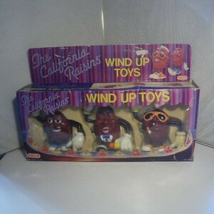  California raisin figure WIND UP TOYS 3 body set b922