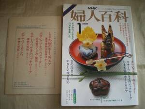 ★ＮＨＫ婦人百科　ホームウエア　モチーフつなぎ　焼きもの　ポロシャツえりのセーター★