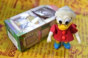 昭和　レトロ　当時物　ヤングエポック　ディズニー　日本製　グランマダック　人形　即決
