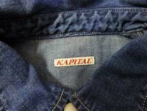 新品KAPITALキャピタルシャツデニムクラシコウエスタンシャツ_画像3
