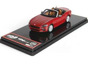 BBR 1/43 フィアット 124 スパイダー 2016 メタリックレッド (Met Red) 100台限定 Fiat 124 Spider マツダ ロードスター ND