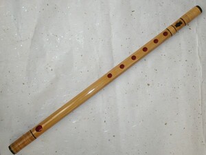 ..220 shinobue ( transverse flute )6 hole 4ps.@ condition ( classic ) total length 45. thickness 19.5.