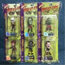 ユニバーサル モンスター UNIVERSAL MONSTERS frankenstein wolfman mummy フランケン ドラキュラ オオカミ男 半魚人 Little Big Heads_画像1