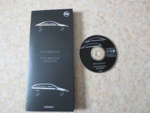  Nissan Primera & Primera Wagon *CD-ROM catalog * out of print rare catalog *2001 year 1 month version 