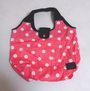  profit! prompt decision have MOUJONJON Moujonjon pink ... elephant polka dot bag postal 250