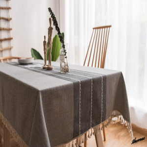 * refreshing ... put on . design * tablecloth 140×180cmlinen cotton mold proofing water-repellent washing with water possibility thick Northern Europe manner pattern change gray 