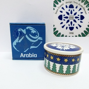 ARABIA FINLAND 北欧小鉢　1998年クリスマス限定　1218M3r