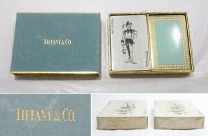 TIFFANY & Co. Tiffany карты неиспользуемый товар нераспечатанный вместе с коробкой 0712P10h