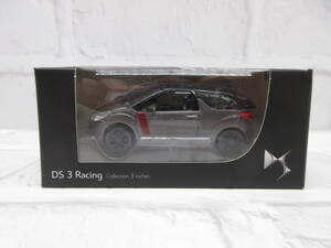 1/64　ミニカー　DS AUTOMOBILES　DS3 Racing　グレー×ブラック　ノレブ　非売品　カラーサンプル