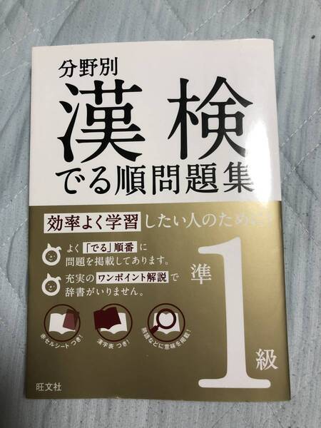 分野別 漢検出る順問題集 準1級