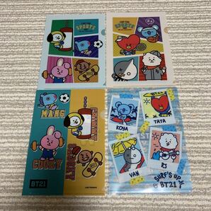 BT21 A5クリアファイル