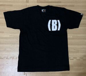 ★激レア★ BAPE ロゴ ラインストーン Tシャツ 黒 S シャーク kaws