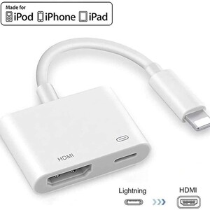 iphoneやipad youtubeを大画面で楽しめる変換ケーブル HDMI.