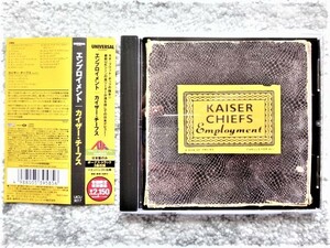 A【 KAISER CHIEFS カイザー・チーフス / Employment エンプロイメント 】国内盤 帯付き　CDは４枚まで送料１９８円