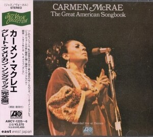 ■□Carmen McRaeカーメン・マクレエ/グレート・アメリカン(2枚組/完全盤)□■