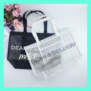 特別価格!DEAN&DELUCAメッシュトートバッグ★