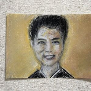 絵描きhiro C「大原麗子さん パステル画」