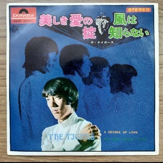 ザタイガース美しき愛の掟 シングルレコード