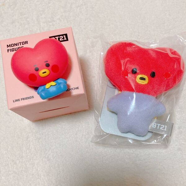 BT21 TATA タタ モニターフィギュア マスコットキーチェーン