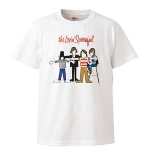 【Sサイズ Tシャツ】The Lovin' Spoonful ラヴィン・スプーンフル LP CD レコード 7inch シングル盤 サイケデリック ヒッピー 60s 70s