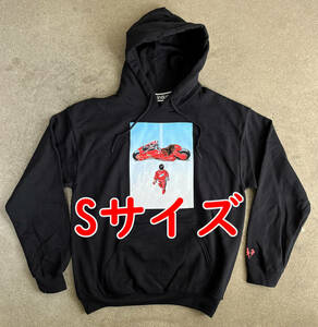 未使用新品 S kaneda hooded sweatshirt 黒 ジェルミクライン industries 金田パーカー AKIRAアキラフーディ Hook-Ups