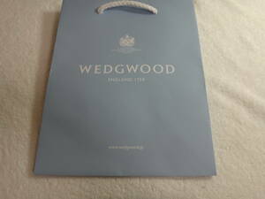 未使用新品　WedgWood　ウエッジウッド　紙袋(小サイズ）2022年３月21入手　2枚