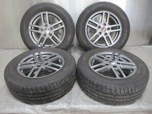 ★9分山★19年製★ トーヨーTRANPATH mpz 195/65R15　社外ホイール 15×6J +50 5H-114.3 4本セット　B340