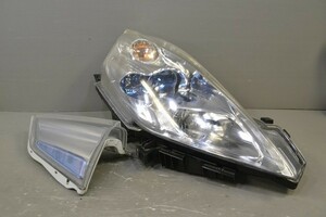 リーフ G1X ハッチバック 寒冷地2(ZE0) 純正 動作保証 右ヘッドライト LED コンピュータ レべ リフレクター 1847 26025-3NA2C P022842
