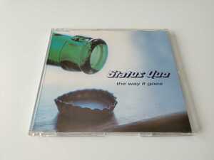 Status Quo / The Way It Goes MAXI CD EAGLE RECORDS EC EAGX075 99年リリースシングル,入手困難コレクターズアイテム