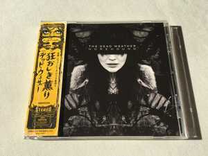 The Dead Weather / 狂おしき薫り Horehound 帯付CD ソニー SICP2316 Jack Whiteプロジェクトバンド,09年リリースアルバム White Stripes