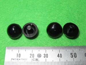[* black eyes button type 10 piece *] size is 11.5mm.12mm character doll handmade doll soft toy wool felt toy construction model 