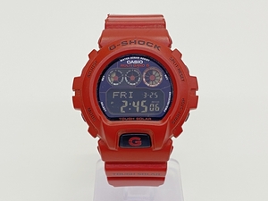 【動作保証】電池交換済　CASIO カシオ G-SHOCK Burning Red バーニング・レッド GW-6900RD　 タフソーラー　電波