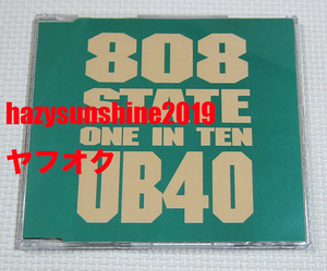 808 STATE UB40 CD ONE IN TEN 5 TRACK