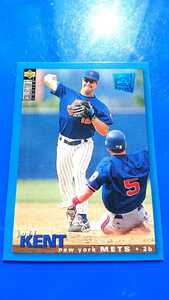 Джефф Кент Джефф Кент 1995 Upperdeck 147 MLB New York Mets