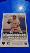ブライアン・アンダーソン Brian Anderson 1995UPPER DECK33 MLBカリフォルニアエンゼルス_画像2