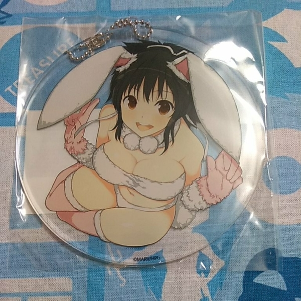 セガ限定 PEACH BALL 閃乱カグラ アクリル ボールチェーン 未開封新品 プライズ ウサミミ ビキニ 巨乳