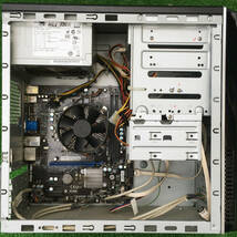 〔家電〕PC CPU i3-2100 3.10GHz マザーボード H61MU-S01 ATXケース+電源+ドライブ+COAシール Win10起動確認済み2_画像2