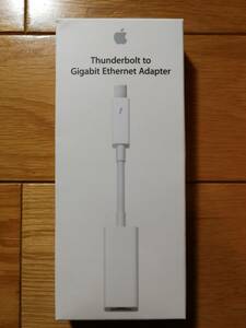 【中古動作未確認品】Apple Thunderbolt to Gigabit Ethernet Adapter MD463ZM/A