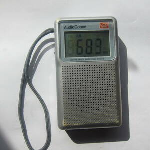 Audio Comm オーム電機 FM/AM 2バンドラジオ RAD-F2151M 受信確認品 8-50-3-7