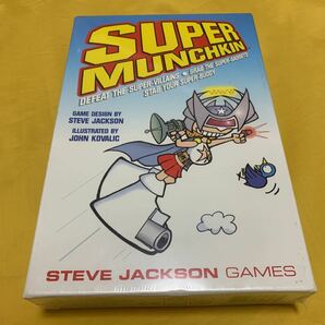新品　Super Munchkin 海外カードゲーム　お土産　ニュージーランドボードゲーム