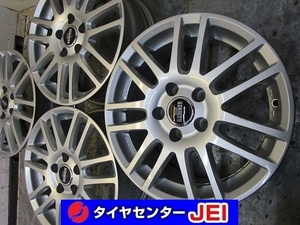 16インチ ハウナーデザイン 6.5J+33 112 VW 中古アルミホイール【4本セット】送料無料(A16-3846）