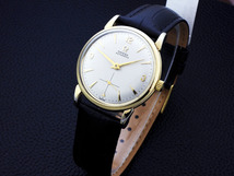 オメガ Vintage OMEGA 2402-5C/ Cal.344 Bumper Automatic Silver Pattern Dial メンズ ,ボーイズ 自動巻き(OH済み ) / 32 mm_画像5